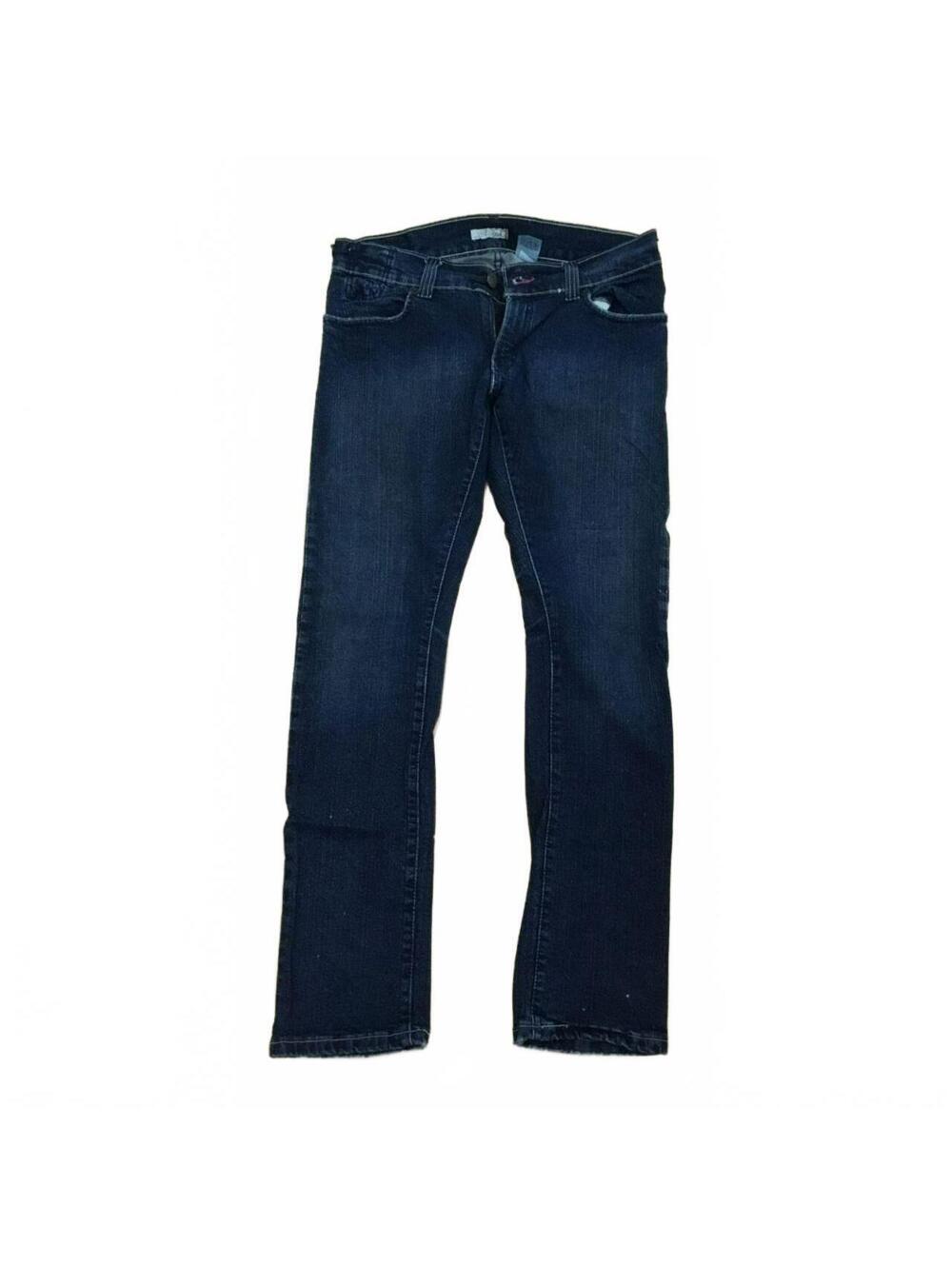 Vintage Y2K Levi's 504 Charcoal Stretch Low Rise Slouch Skinny Jean Jr Size 11M